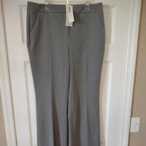 Chico's Women's So Slimming Trouser Pant Basic Grey SZ/8R 570236093